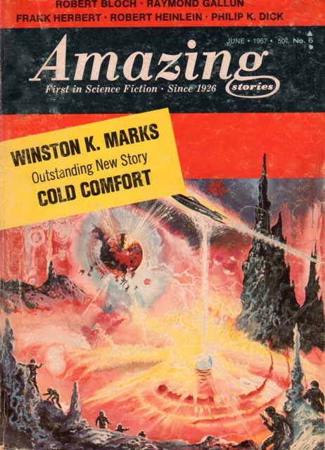 Cover image of Amazing Stories, June 1967