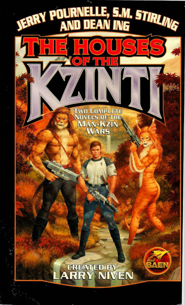 Cover image of Man-Kzin Wars