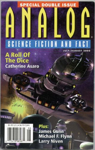 Cover image of Analog Science Fiction and Fact, July-August 2000